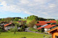Countryside in Chiemsee region. Chiemsee, Germany.