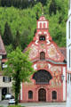 Holy Spirit Hospital Church , built as part of medieval hospital. Füssen, Germany.