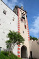 Tower of Hohes Schloss zu Füssen. Füssen, Germany.
