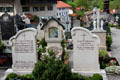 Cemetery of St Aegidius parish church. Gmund am Tegernsee, Germany.