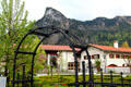 View of foothills of the Ammergau. Oberammergau, Germany.