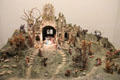 Carved manger scene by Guido Mayr & Ludwig Wolf sen. at Oberammergau Museum. Oberammergau, Germany.