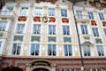 City museum facade details. Bad Tölz, Germany.