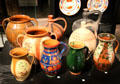 Collection of ceramics from Hungary & Romania at Danube Schwabian Museum. Ulm, Germany.