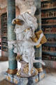 One of the statues depicting academic & religious virtues in library at Kloster Wiblingen. Ulm, Germany.