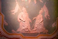 Neo Classical detail of ceiling panel in museum at Kloster Wiblingen. Ulm, Germany.