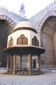 Fountain in Sultan Hassan Mosque in Cairo. Egypt