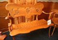 Bench designed for Casa Calvet by Antoni Gaudí at Casa Batlló. Barcelona, Spain