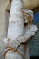 Christ pilloried on Passion Facade at Sagrada Familia. Barcelona, Spain.