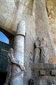 Design details of Passion Facade at Sagrada Familia. Barcelona, Spain.