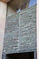 Bronze doors with gospels of St Matthew & St John by Josep Maria Subirachs on Passion Facade at Sagrada Familia. Barcelona, Spain.