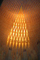Patterned light above high altar at Sagrada Familia. Barcelona, Spain.