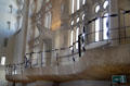 Balcony features in Sagrada Familia. Barcelona, Spain.