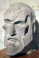 Antoni Gaudí portrait head by Josep Maria Subirachs at Sagrada Familia. Barcelona