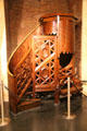 Portable pulpit by Antoni Gaudí at Sagrada Familia. Barcelona, Spain.