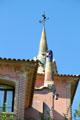 La Casa-Museo Gaudí where Gaudí lived in Parc Güell, Barcelona