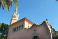 Gaudi House Museum built by Francesc Berenguer in Parc Güell. Barcelona, Spain.