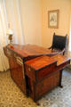 Modernista desk by Antoni Gaudí at Gaudi House Museum in Parc Güell. Barcelona, Spain.