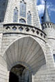 Portal of Episcopal Palace of Astorga by Gaudi. Astorga, Spain.