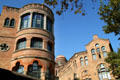 Hospital de Sant Pau Modernista buildings. Barcelona, Spain