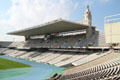 Interior of Barcelona Olympic Stadium. Barcelona, Spain.