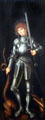 St George with dragon by Lucas Cranach the Elder at Museu Nacional d'Art de Catalunya. Barcelona, Spain.