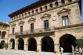 Ayuntamiento de Valderrobres from Aragon at Poble Espanyol. Barcelona, Spain.