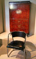 Secretary & side chair by Santiago Marco Urrutia at Museum of Decorative Arts. Barcelona, Spain.