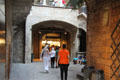 Courtyard entrance of Barcelona Picasso Museum. Barcelona, Spain