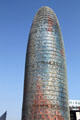 Torre Agbar. Barcelona, Spain.