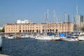 Museum of History of Catalonia in Palau de Mar at Marina of Port Vell. Barcelona, Spain.