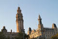 Central Post Office & Trasmediterranea building. Barcelona, Spain.