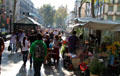 Flower market along la Rambla. Barcelona, Spain.