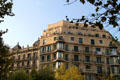 Corner building. Barcelona, Spain.