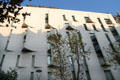 Modern building with projecting windows. Barcelona, Spain.
