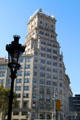 Generali building. Barcelona, Spain.