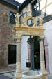 Well at entrance to Unterlinden Museum. Colmar, France.