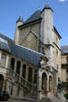 Bellegarde Staircase & Bar Tower built by Philippe-le-Bon & used as a prison in Palace of Dukes. Dijon, France.