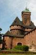Towers of Haut Koenigsbourg. France.