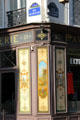 Painted corner sign for former bakery & pastry shop at corner of Rue des Francs-Bourgeois & Rue de Sévigné. Paris, France