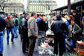 Sunday bird market on Isle de la Cité. Paris, France
