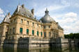 Vaux-le-Vicomte chateau & moat. Melun, France.