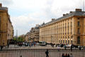 View from Pantheon along Rue Soufflot toward Eiffel Tower. Paris, France.