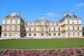 Luxembourg Palace now home of Senate of France. Paris, France.