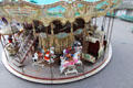 Carrousel Venitien of 18thC at Montmartre. Paris, France.