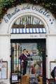 Entrance arch to Moulin de la Galette on Montmartre. Paris, France.