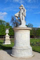Oath of Spartacus marble sculpture by Louis Ernest Barrias in Tuileries Garden. Paris, France.