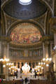 Interior at Église de la Madeleine. Paris, France.