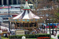 Trocadero Carrousel seen from Palais de Chaillot. Paris, France.