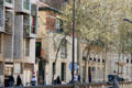 Streetscape including Hôtel Carpeaux. Paris, France.